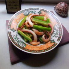 鱿鱼须炒苦瓜