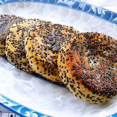 花香豆沙饼