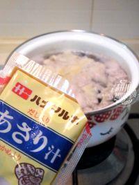 豆浆皮味增汤的做法步骤9