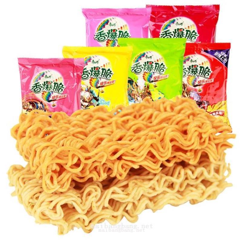 康师傅香爆脆香烤鱿鱼味干脆面45g